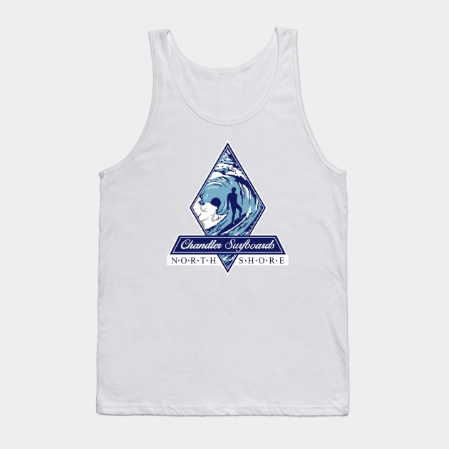 Chandler Surfboards Tank Top by AngryMongoAff